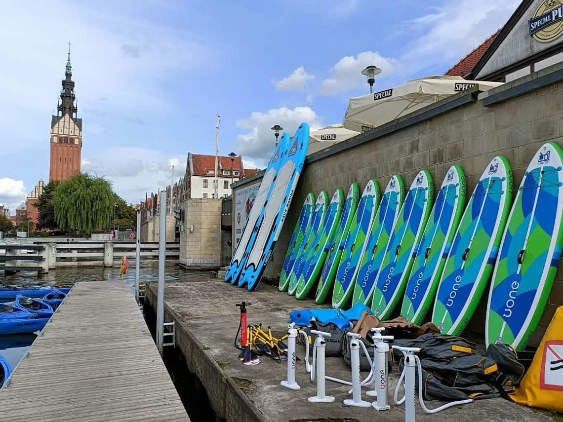 Odrzutowe deski na Rzece Elbląg Odrzutowe deski na Rzece Elbląg