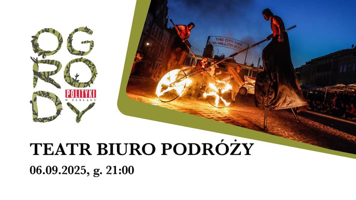 Ogrody Polityki w Elblągu: Teatr Biuro Podróży zaprasza na poruszające widowisko „Cisza w Troi” Ogrody Polityki w Elblągu: Teatr Biuro Podróży zaprasza na poruszające widowisko „Cisza w Troi”