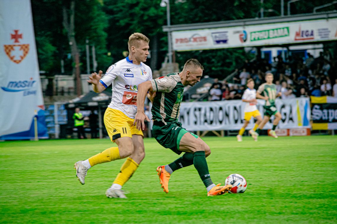 Olimpia bezradna w Grudziądzu (wideo)