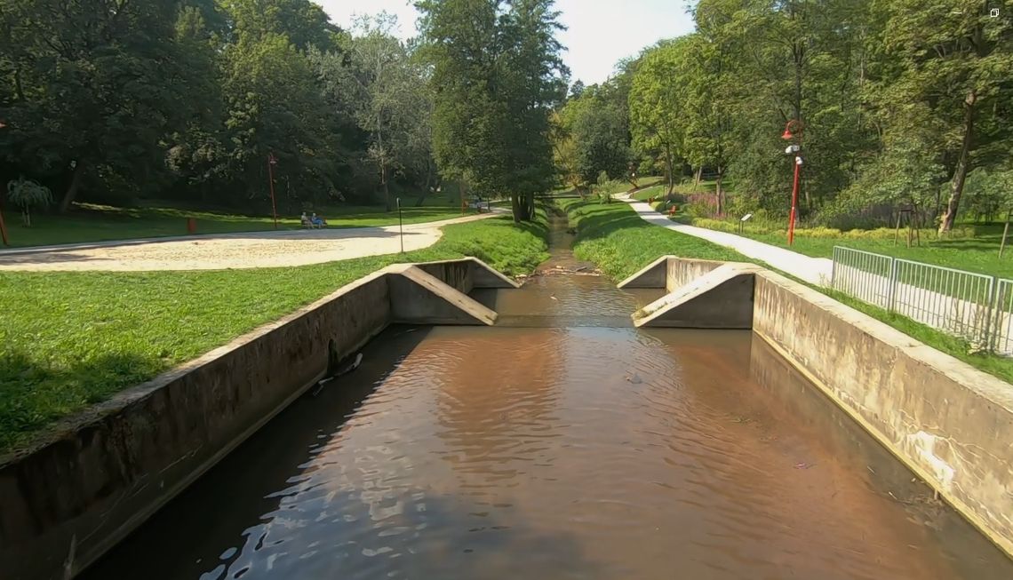 Park Dolinka z lotu ptaka [FILM]