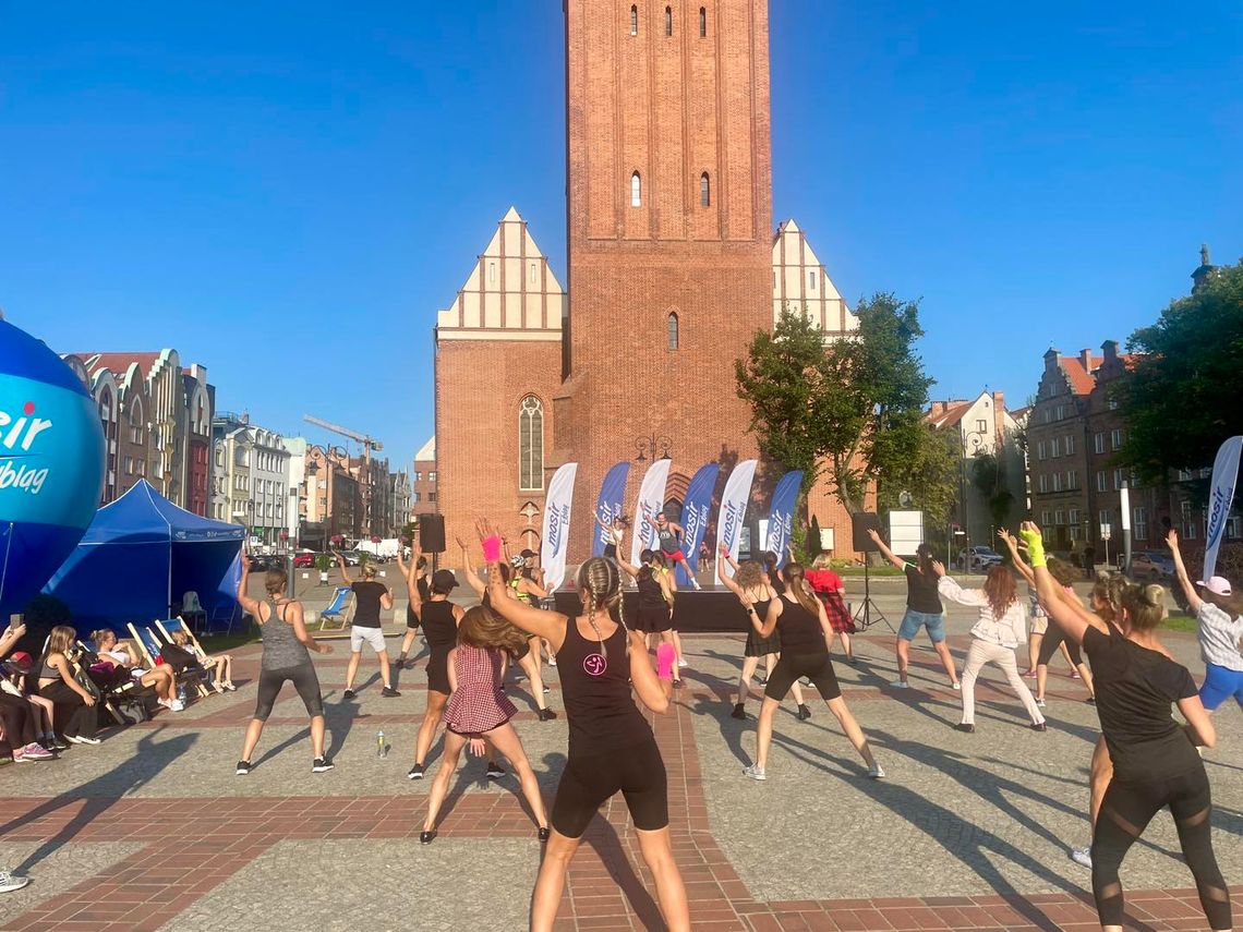 Plenerowa Zumba tym razem na Starym Mieście