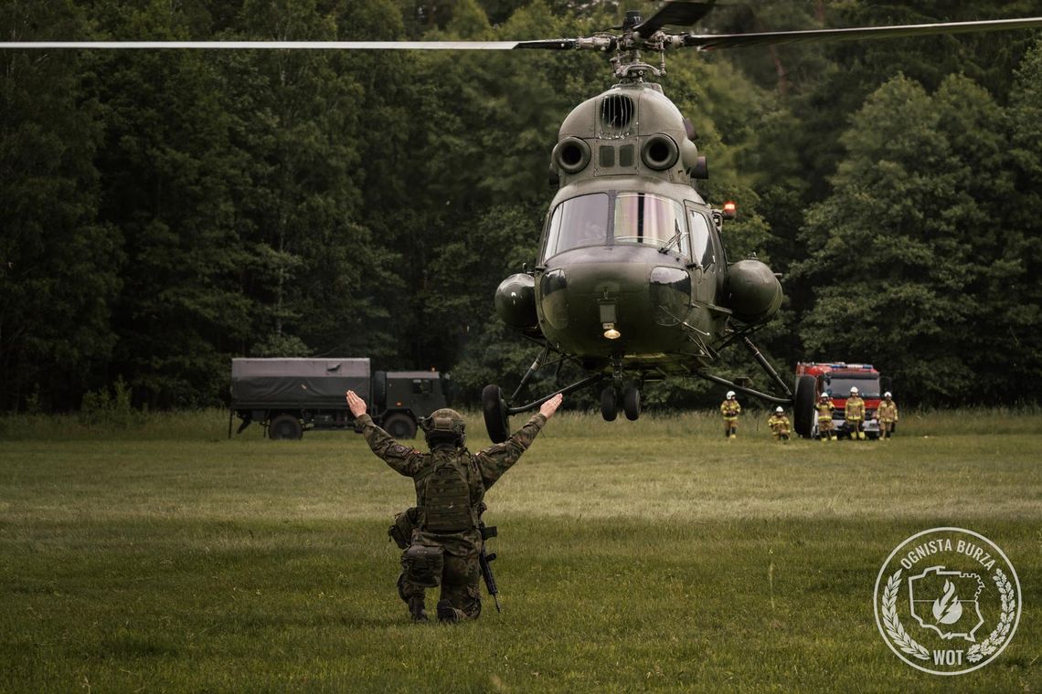 Po „Ognistej Burzy-26”. Terytorialsi z Warmii i Mazur zakończyli intensywne ćwiczenia [FOTO]