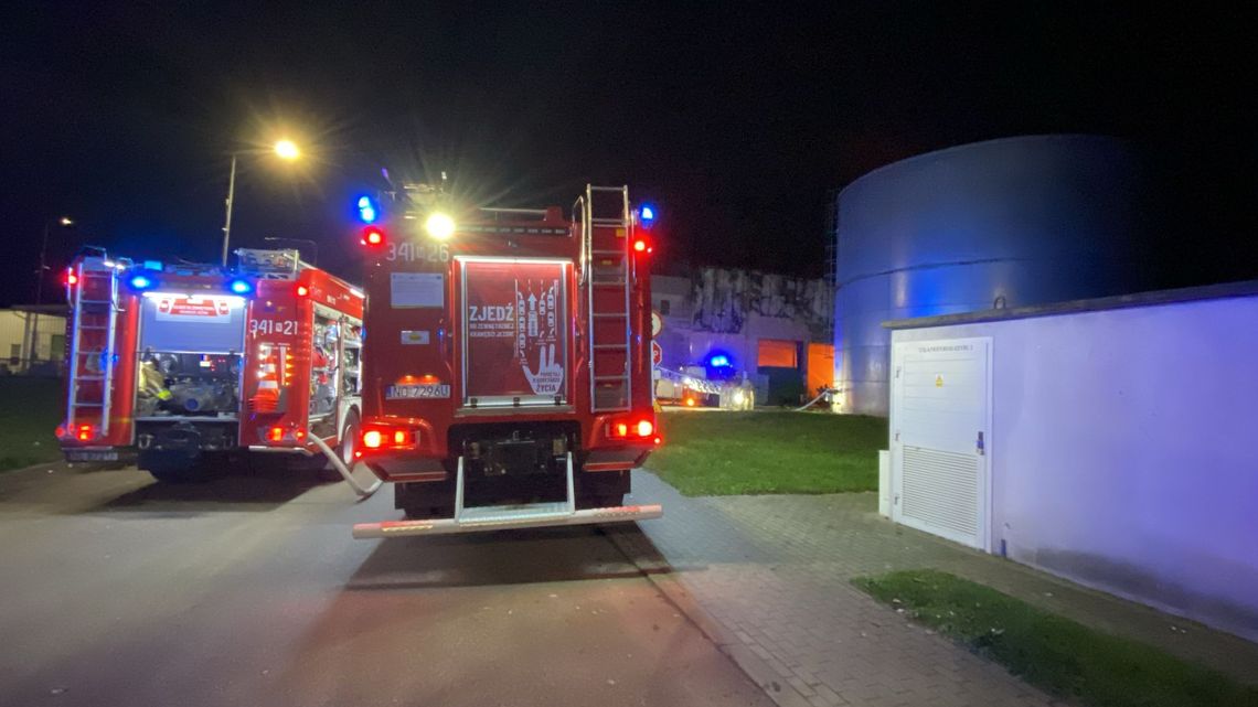 Pobicie dziennikarza ogólnopolskiej telewizji podczas pożaru ZUO