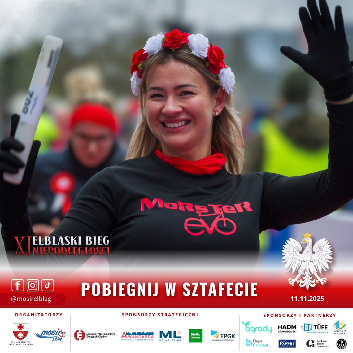 Pobiegnij w sztafecie dla Niepodległej