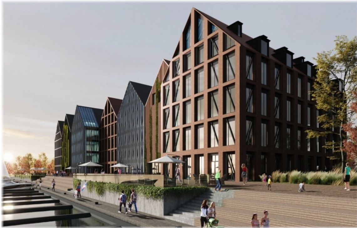 Porta Mare powstaje na Wyspie Spichrzów [WIDEO]