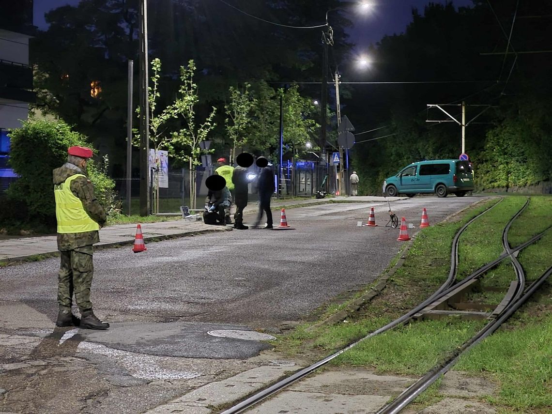 Pościg i strzały w Elblągu. Mamy stanowisko Żandarmerii Wojskowej i Prokuratury