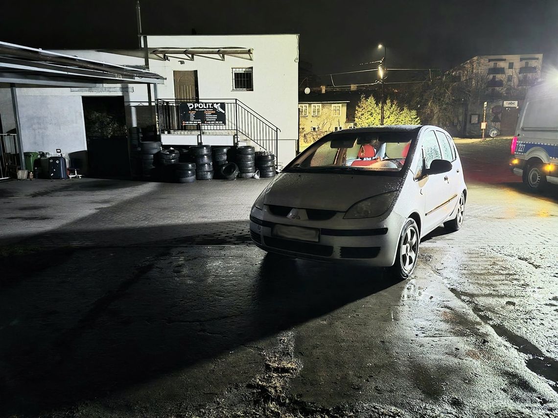 Pościg w Elblągu. Mężczyzna staranował taksówkę i próbował uciec pieszo