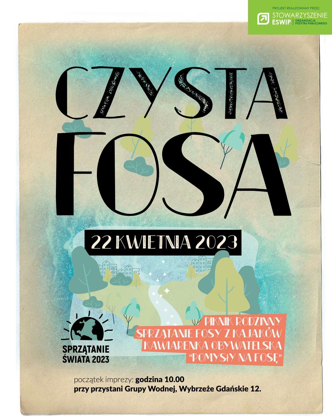 Posprzątaj z nami fosę staromiejską Posprzątaj z nami fosę staromiejską