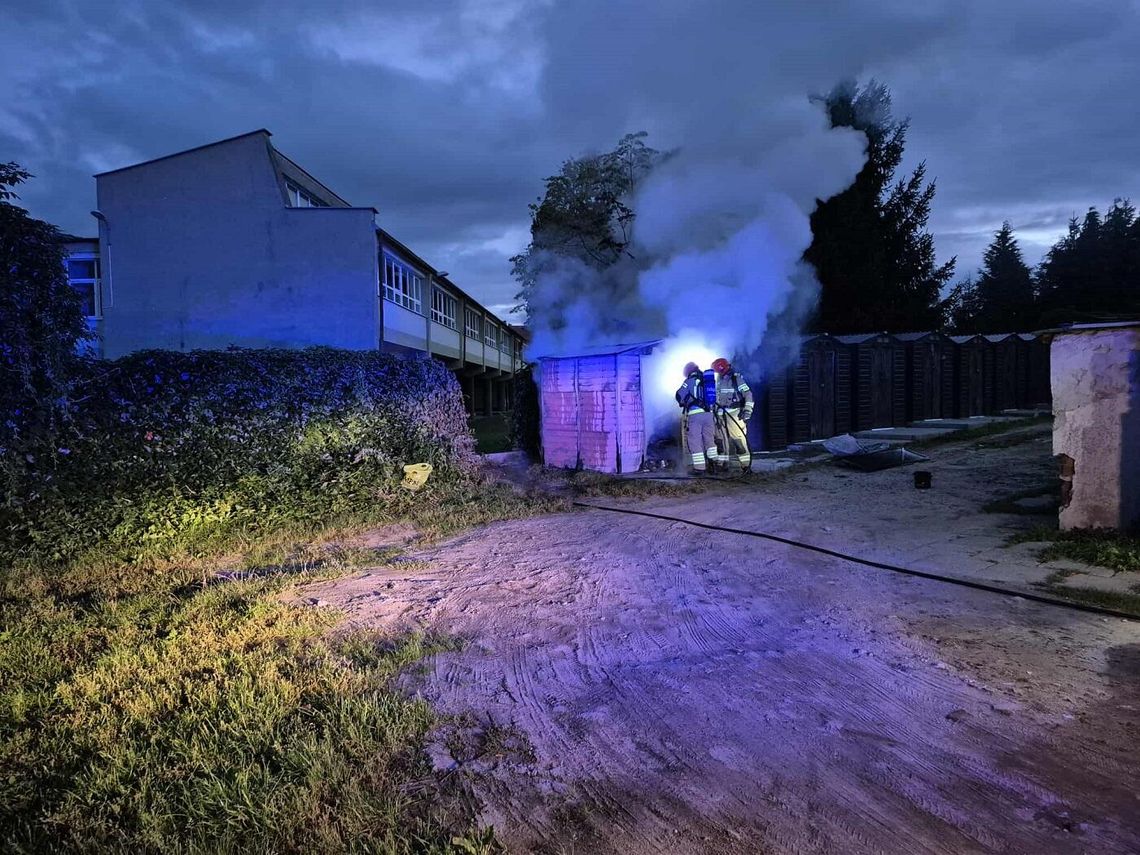 Pożar na Królewieckiej Pożar na Królewieckiej