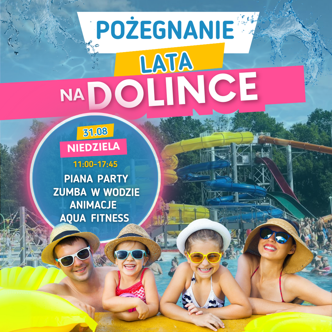 Pożegnanie lata w Parku Wodnym Dolinka