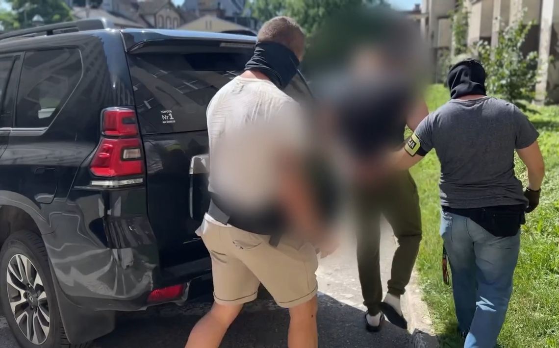 Prawie 4 kg narkotyków i zatrzymany mieszkaniec Pasłęka [WIDEO]