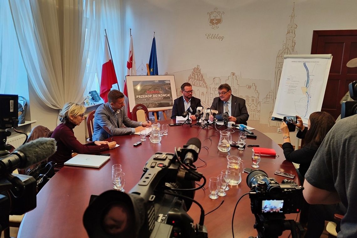 Prezydent Elbląga do rządu: "przekop do końca" Prezydent Elbląga do rządu: "przekop do końca"