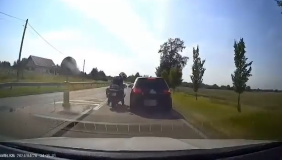 Próbował uciec policji, teraz może grozić mu nawet 5 lat pozbawienia wolności [ZOBACZ NAGRANIE]