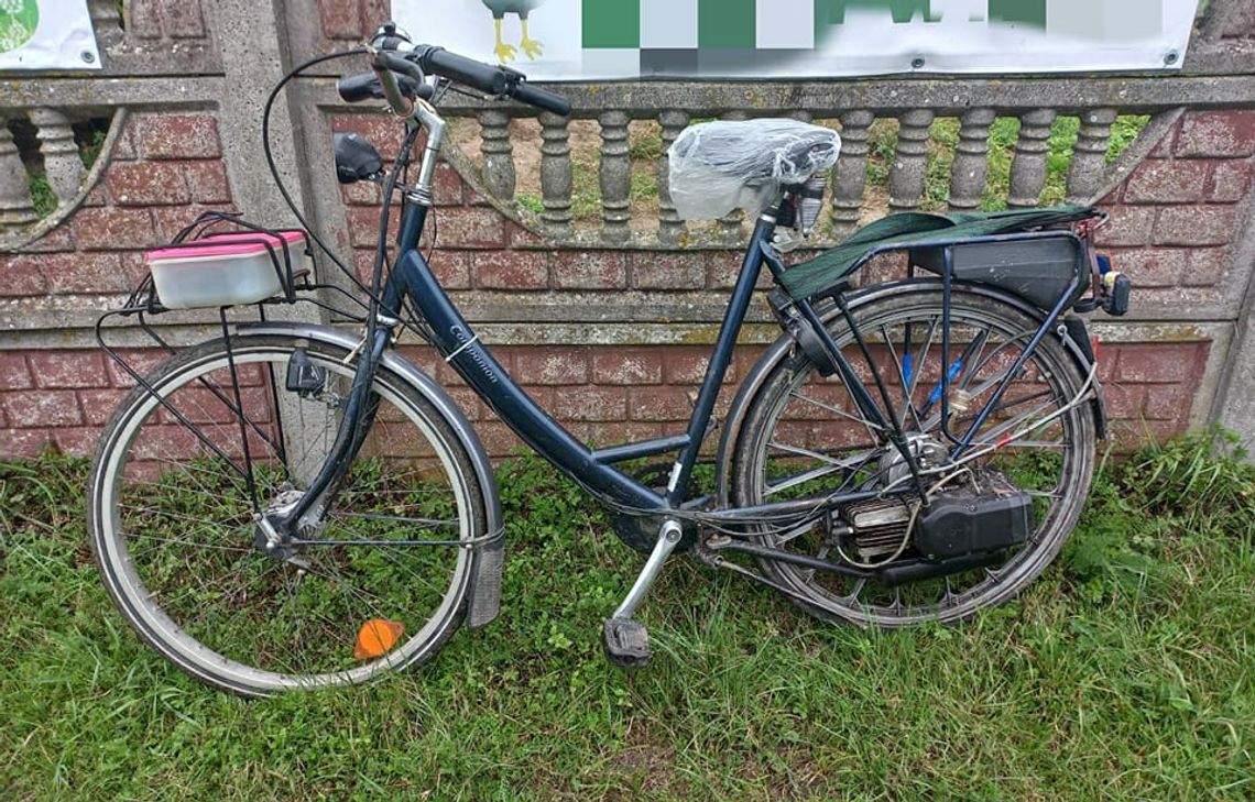 Przerobił swój rower. Po spotkaniu z policją ma problemy