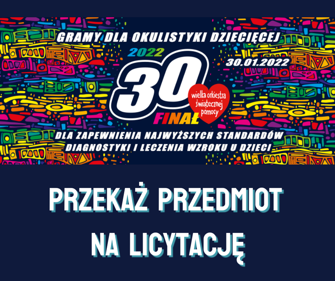 Przynieś fanty na Orkiestrę