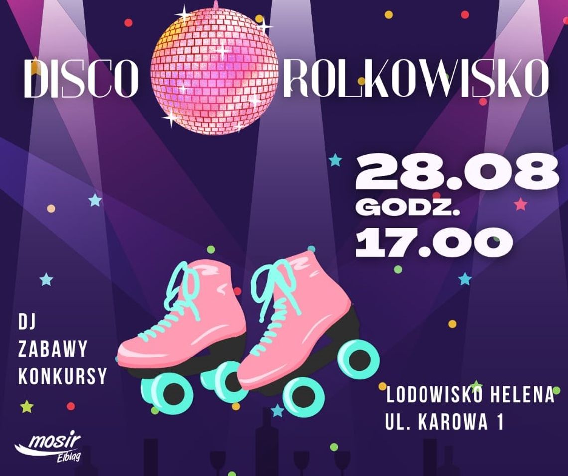 Rolkowisko w letnich rytmach disco!