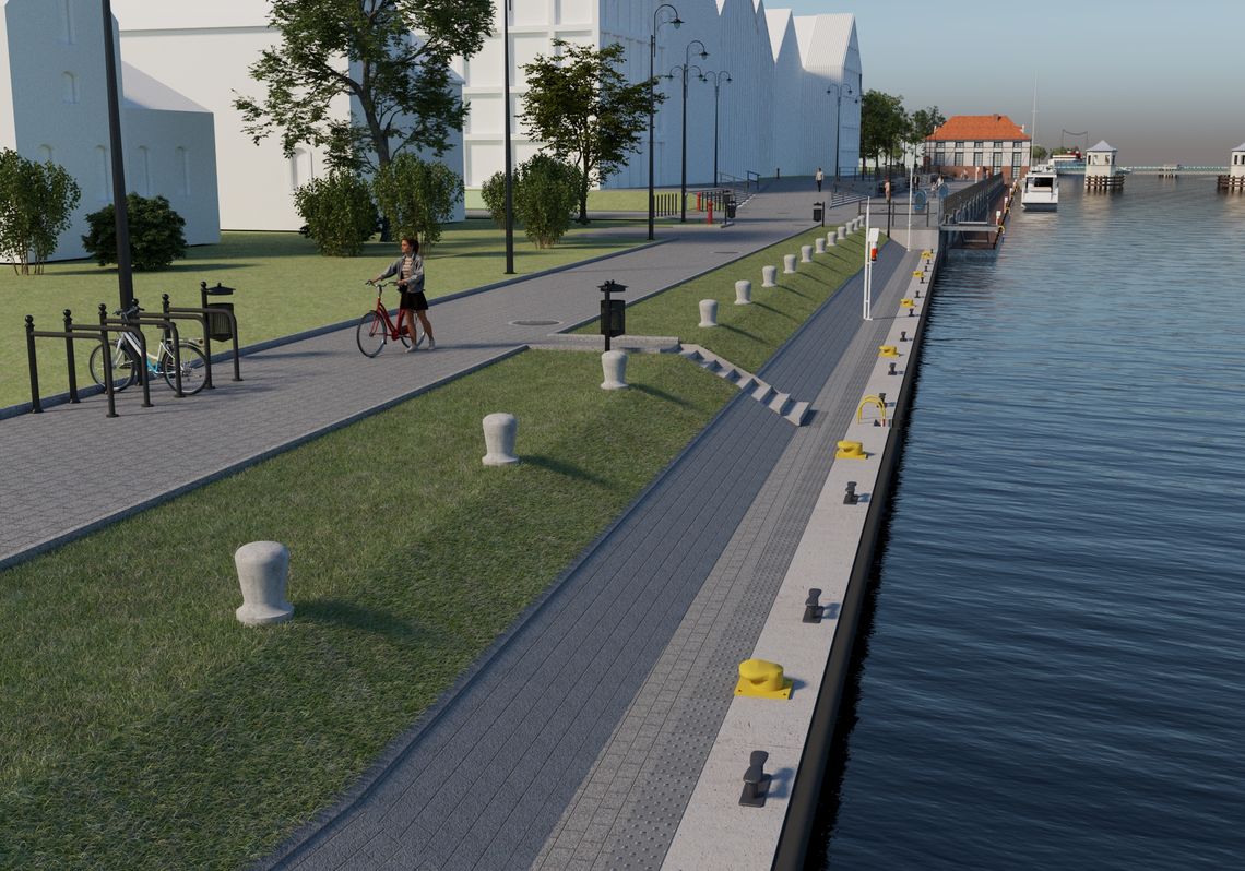 Rozpoczęły się prace związane z przebudową nabrzeża na Wyspie Spichrzów! Rozpoczęły się prace związane z przebudową nabrzeża na Wyspie Spichrzów!