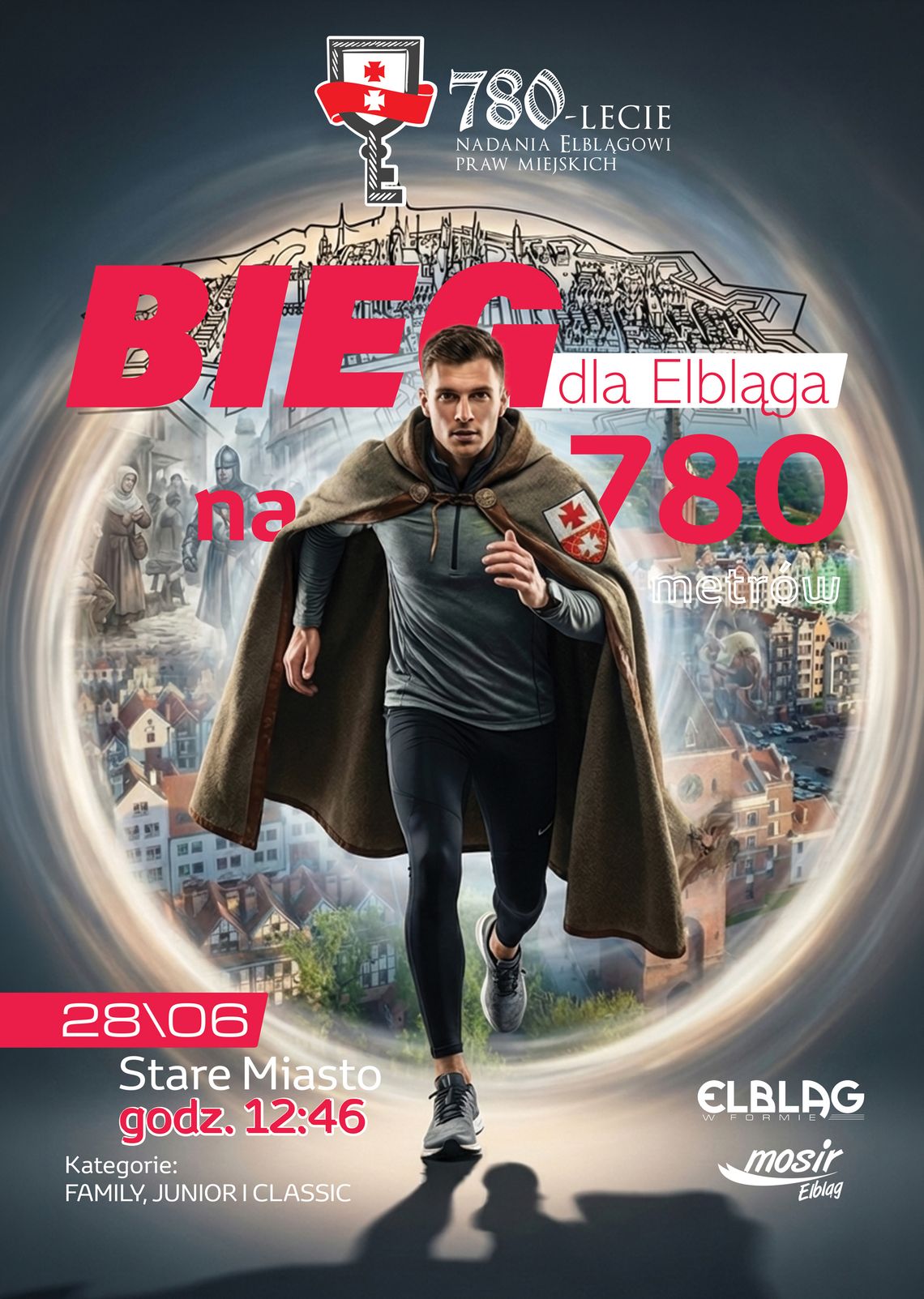 Ruszyły zapisy na Bieg 780 dla Elbląga