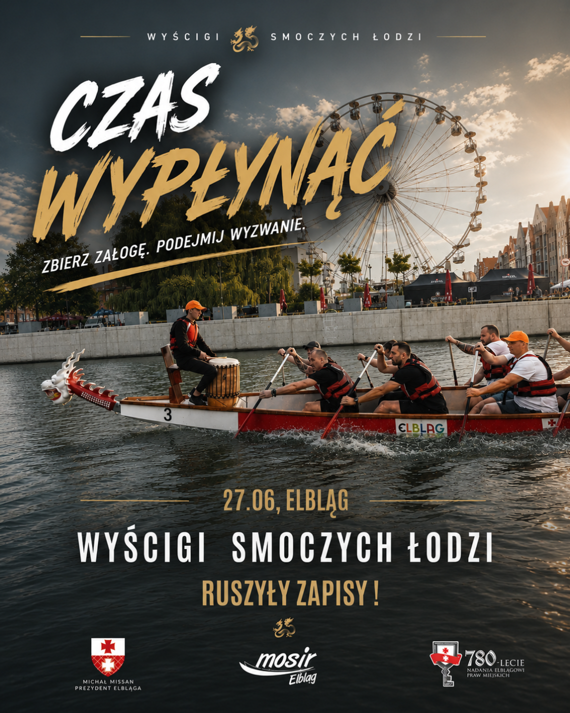 Ruszyły zapisy na wyścigi Smoczych Łodzi