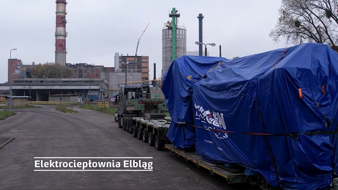 Silniki gazowe dotarły do Elektrociepłowni Elbląg Silniki gazowe dotarły do Elektrociepłowni Elbląg