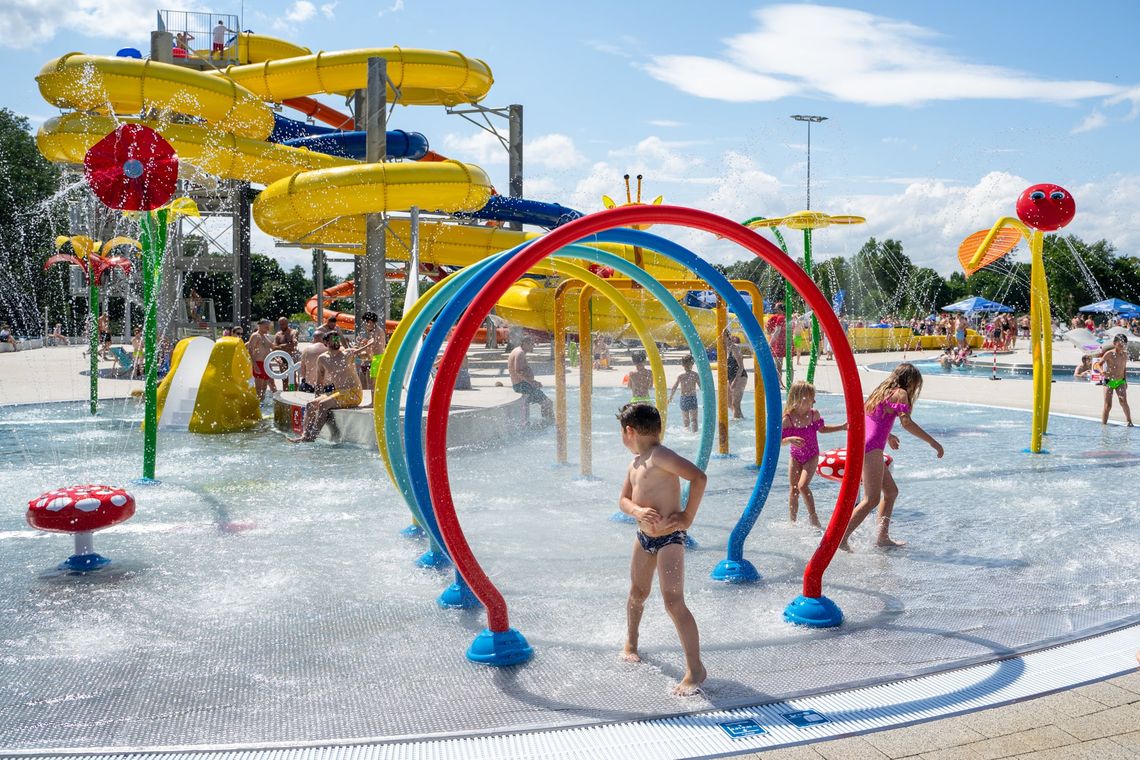 Skorzystaj z pogody i odwiedź Park Wodny Dolinka