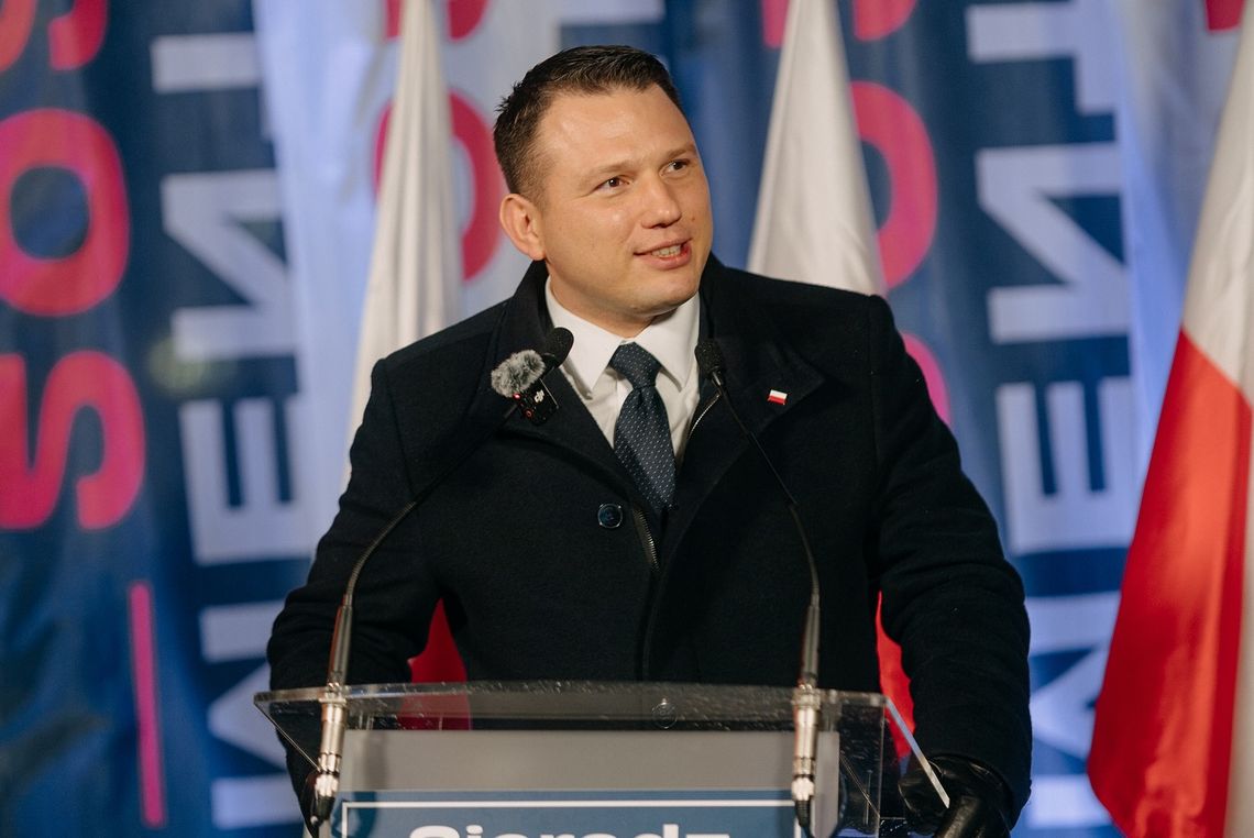 Sławomir Mentzen w Elblągu