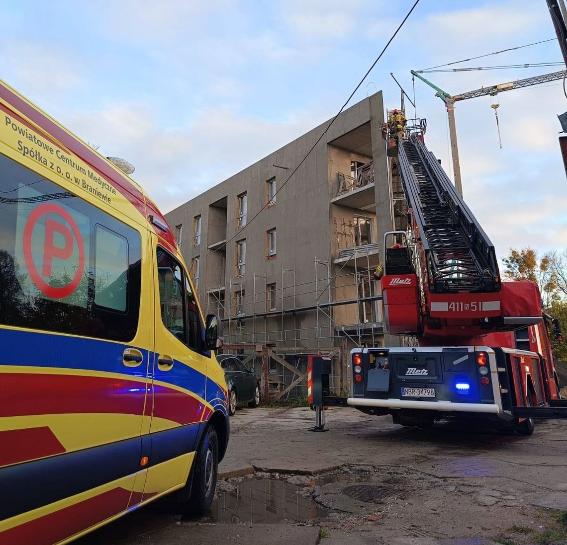 Śmierć na budowie. Tragiczny poranek w Braniewie Śmierć na budowie. Tragiczny poranek w Braniewie
