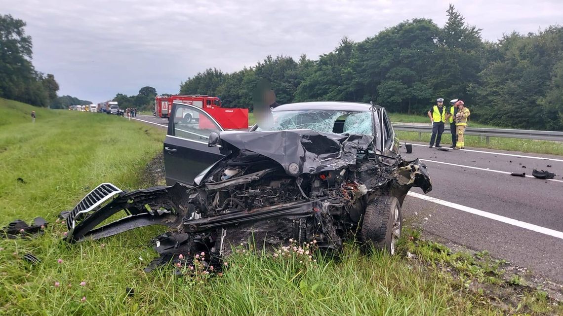 Śmiertelny wypadek z udziałem motocyklisty Śmiertelny wypadek z udziałem motocyklisty