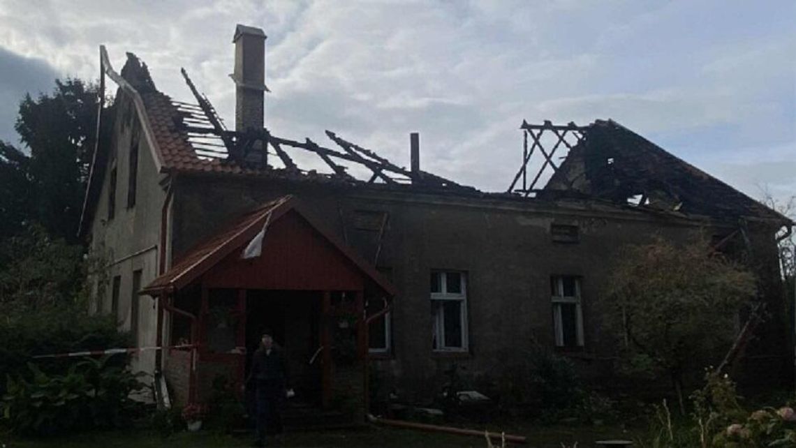 Spłonął dom, ale nie nadzieja, że uda się przywrócić normalność