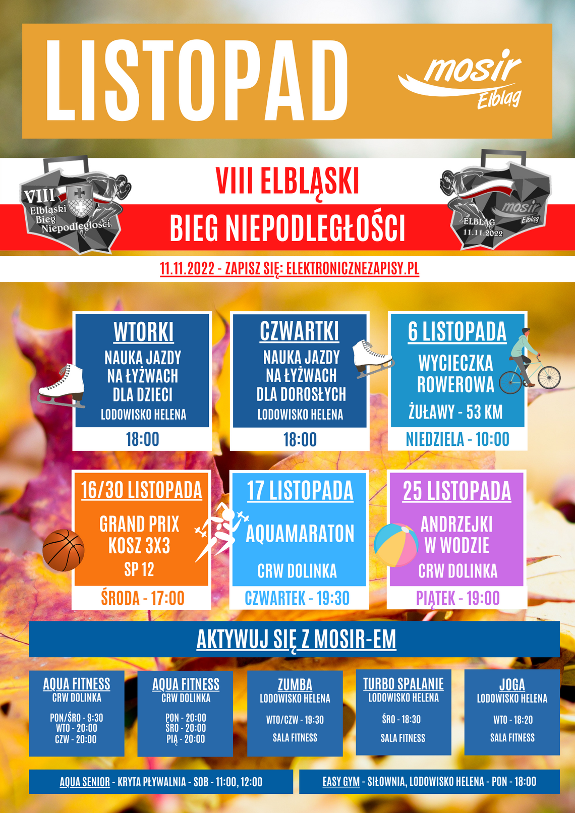 Sportowy listopad z MOSiR-em