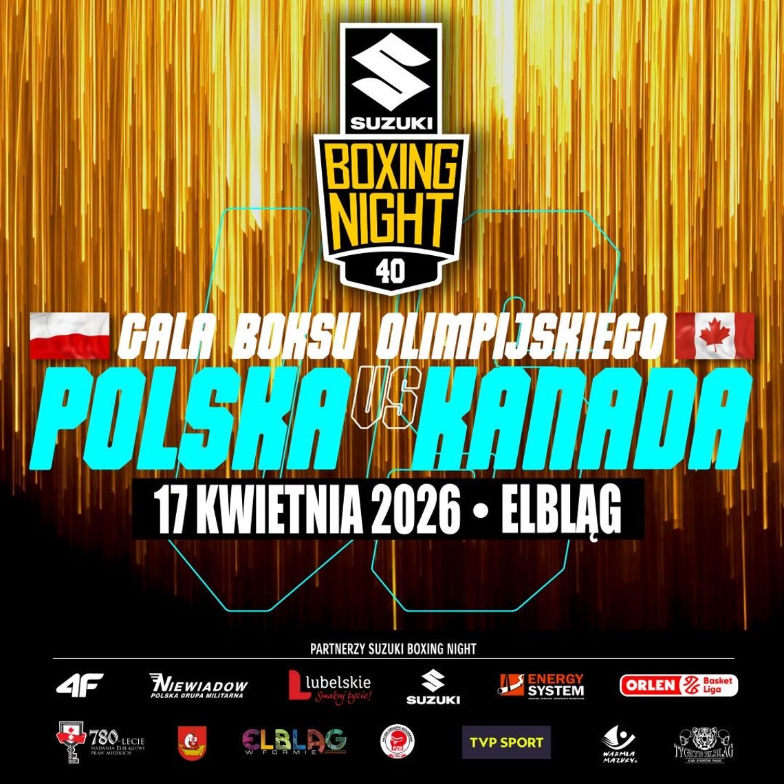 Spotkaj się w Ogrodach z uczestnikami gali Suzuki Boxing Night