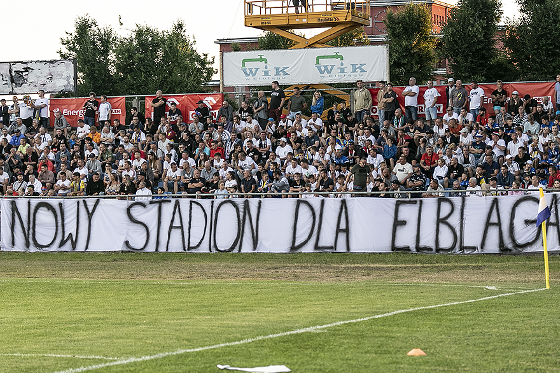 Stadion w Elblągu z podgrzewaną murawą!