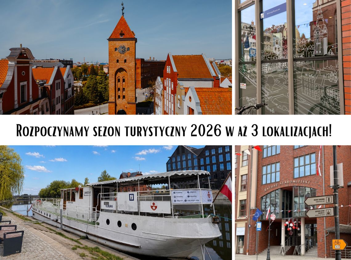 Startujemy z nowym sezonem turystycznym 2026 w Elblągu