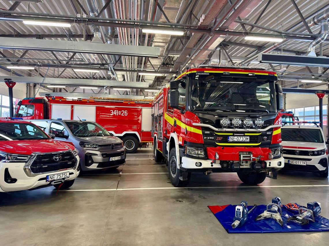 Strażacy z Elbląga pokazali sprzęt [WIDEO]