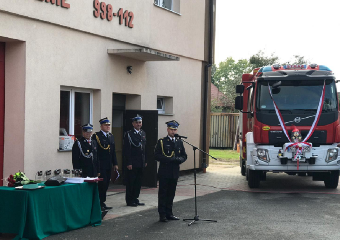 Strażacy z Milejewa otrzymali nowy samochód!