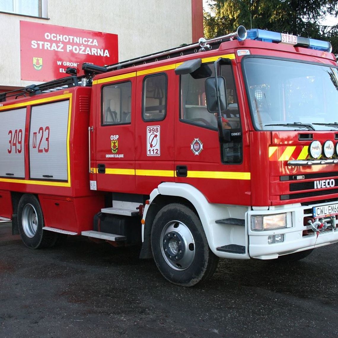 Strażacy z Ochotniczej Straży Pożarnej w Gronowie Elbląskim otrzymają dofinansowanie!