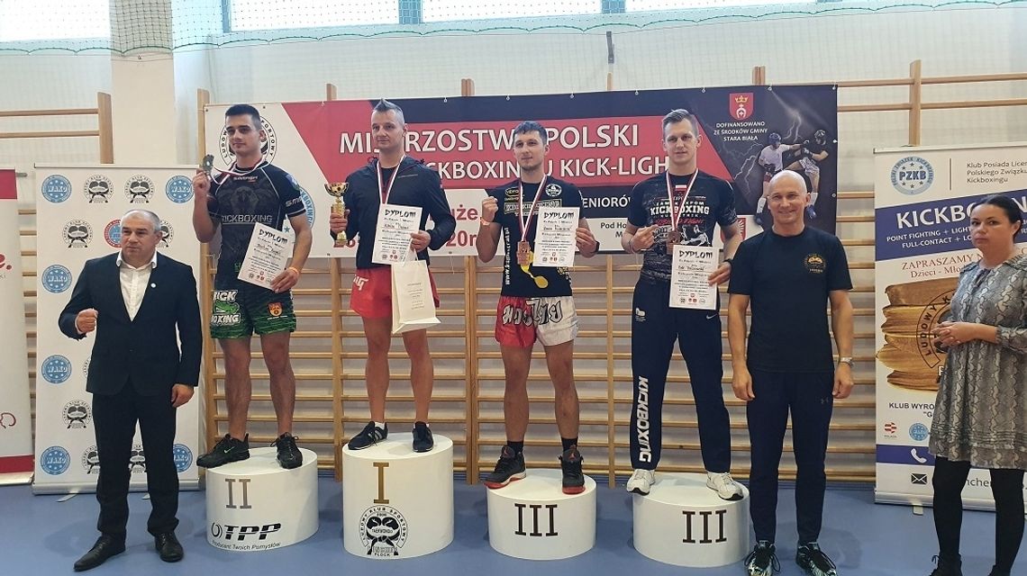 Strażak z Elbląga Mistrzem Polski w kickboxingu!