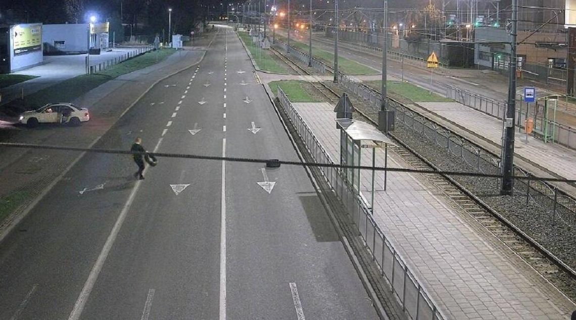 Szokujące sceny na ul. Browarnej. Tajemniczy kierowca i śmiertelna pułapka