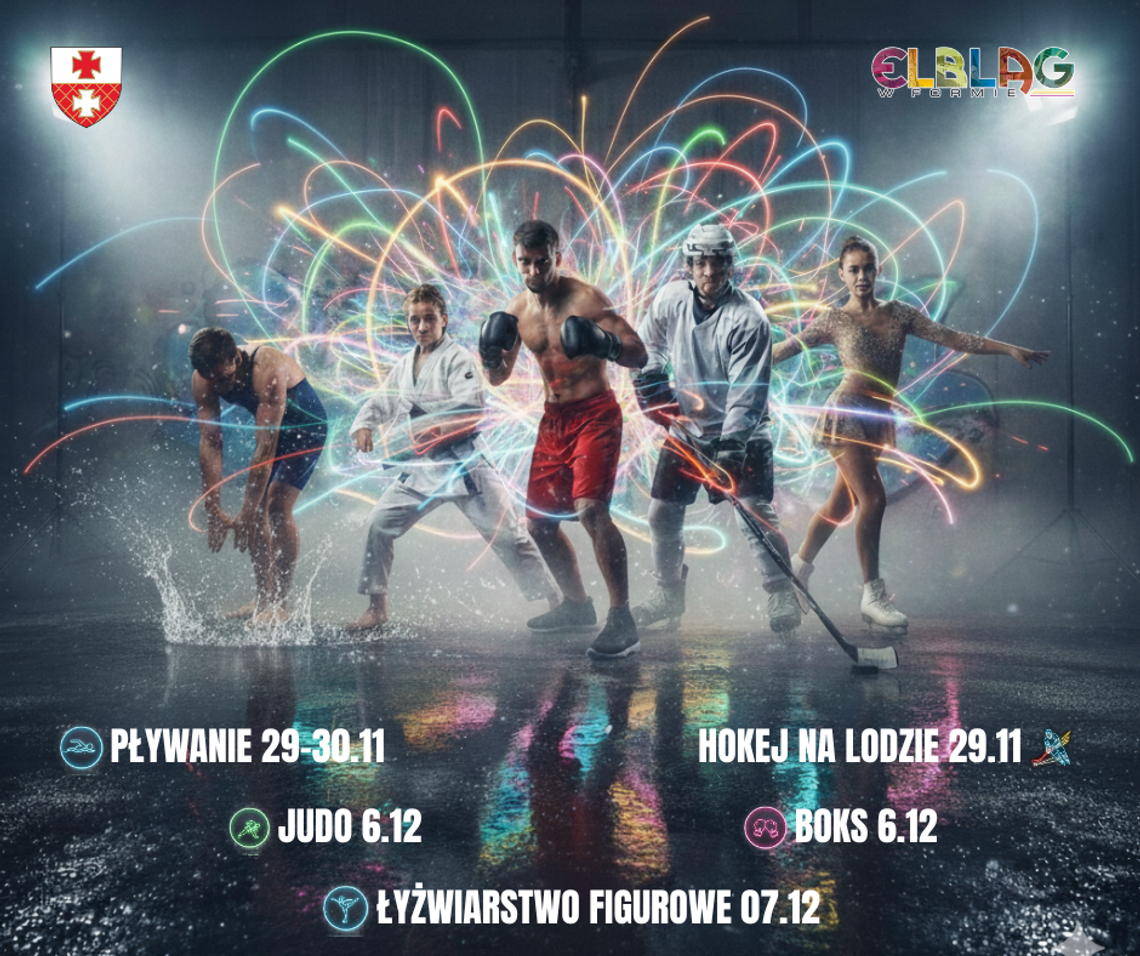 Szukając mistrzów. Młodzi sportowcy opanują Elbląg Szukając mistrzów. Młodzi sportowcy opanują Elbląg