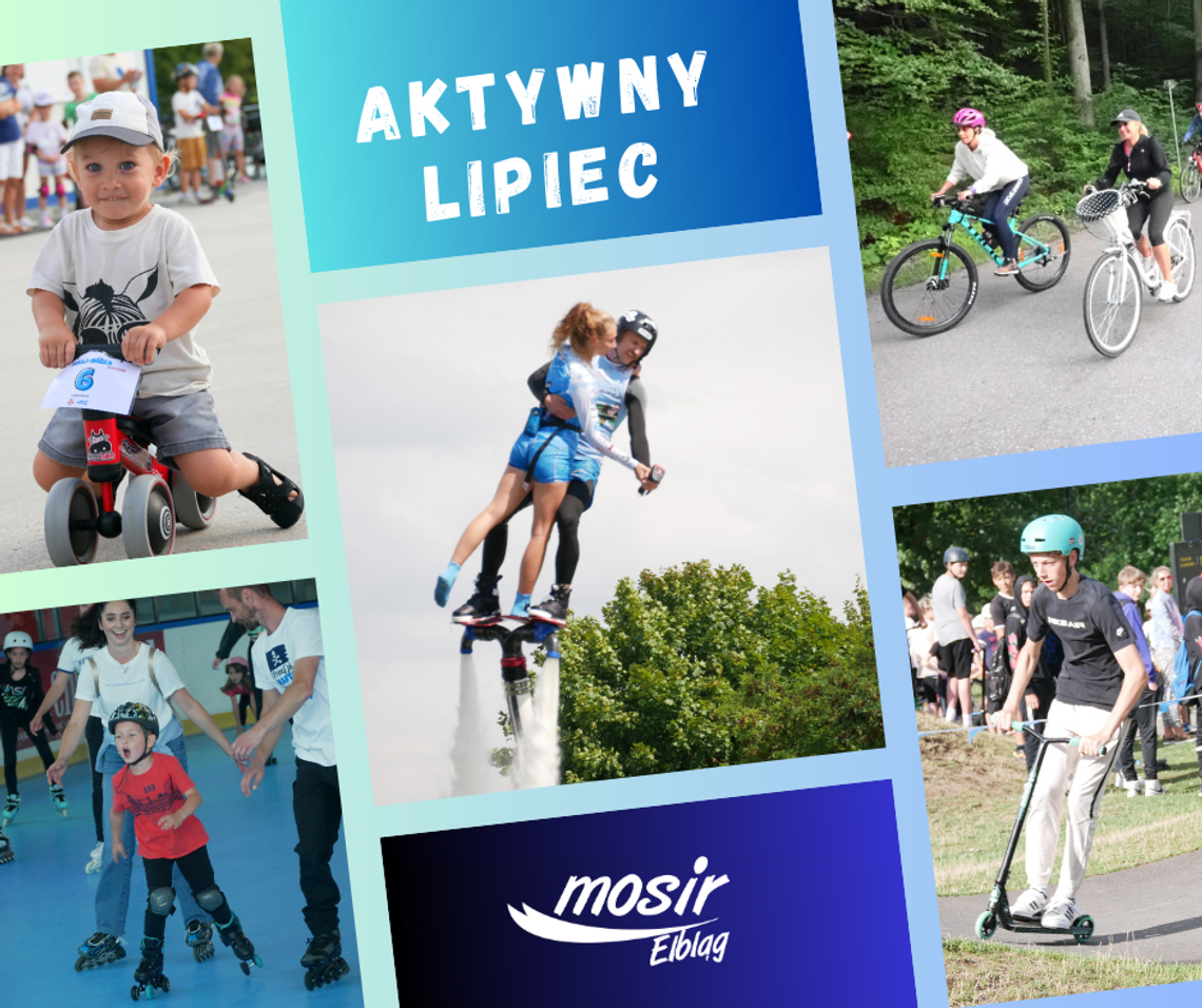 To był sportowy lipiec z MOSiR-em