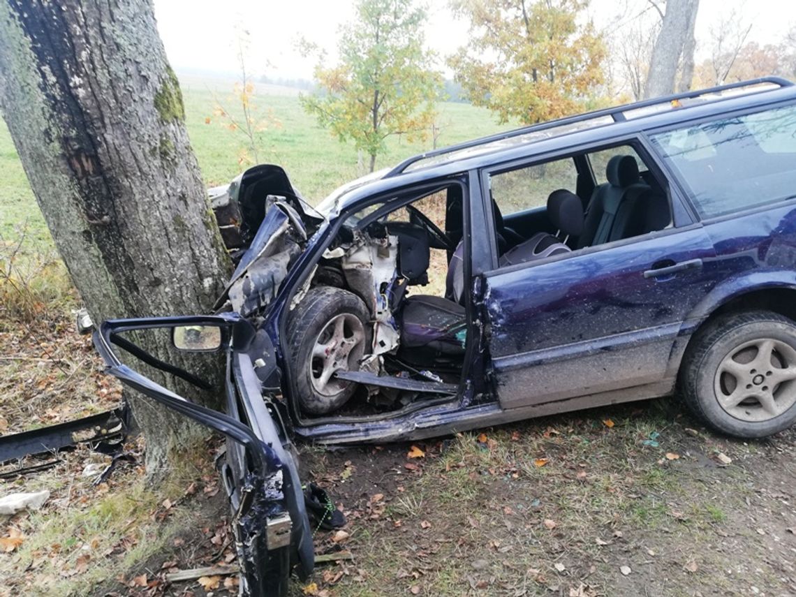 Tragiczny wypadek na terenie gminy Pieniężno