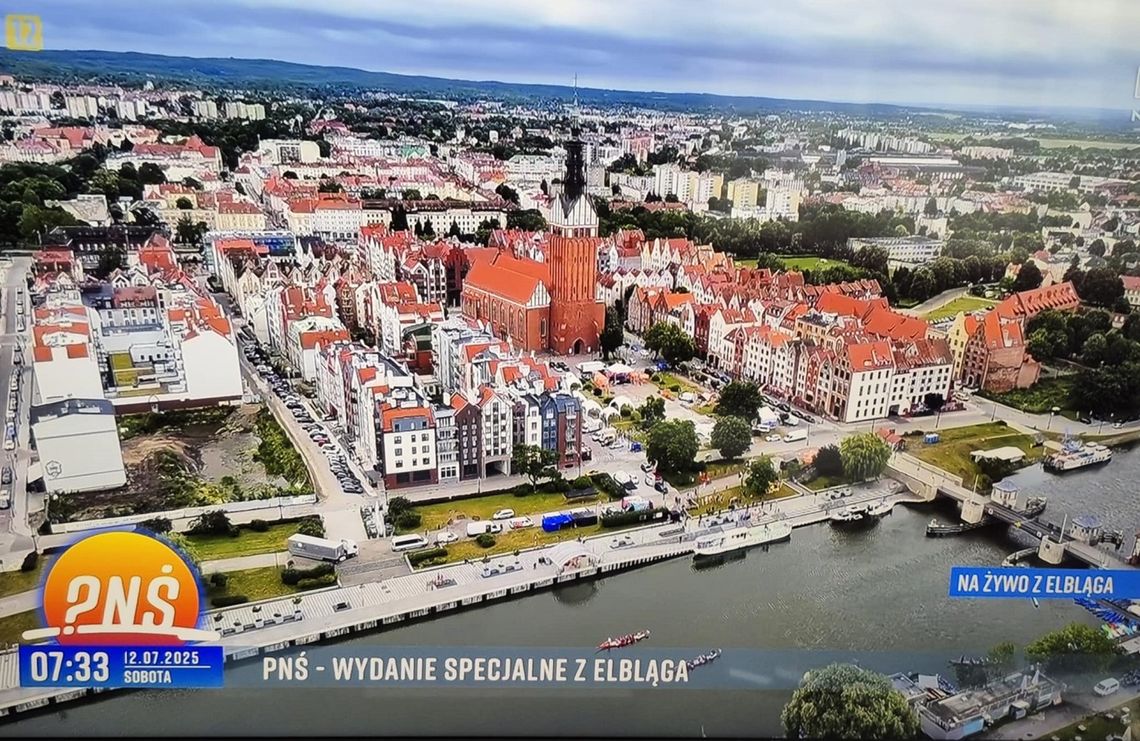 Trwa "Pytanie na Śniadanie" prosto z Elbląga