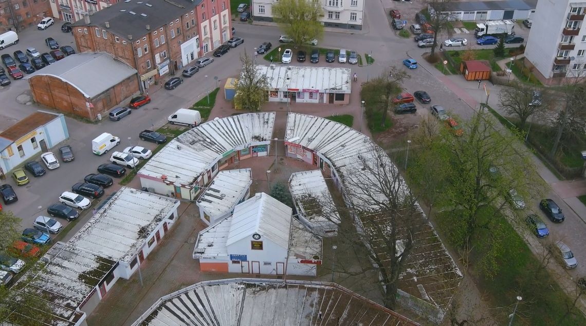 Tu było miasteczko handlowe… a będzie park?