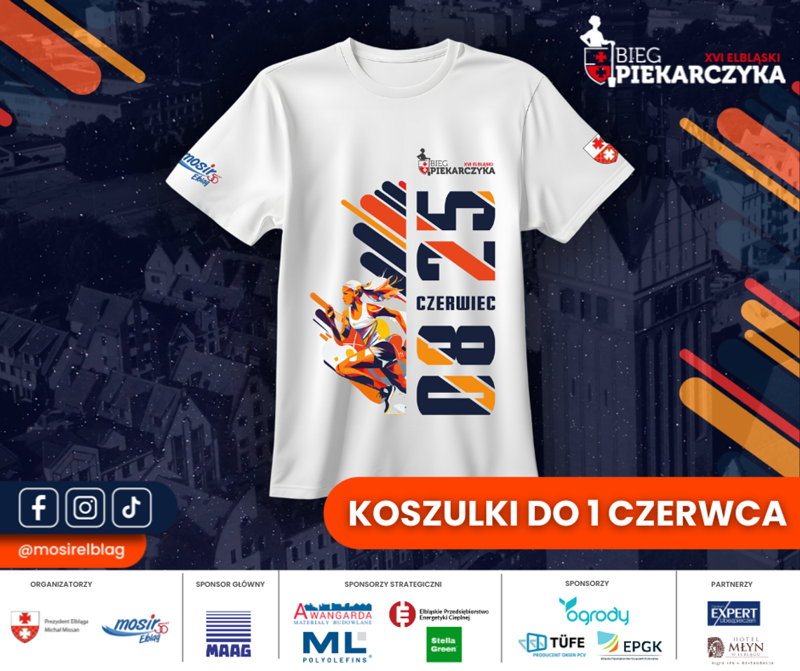 Tylko do 1 czerwca zamówisz koszulkę Biegu Piekarczyka