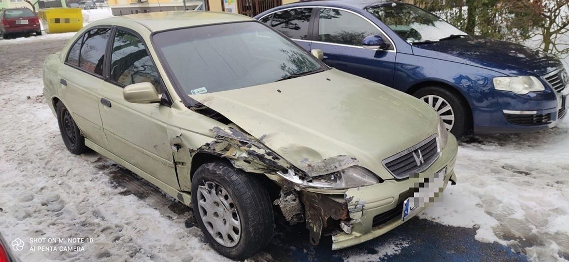 Uciekł po kolizji i ukrył auto na… miejscu dla osoby niepełnosprawnej