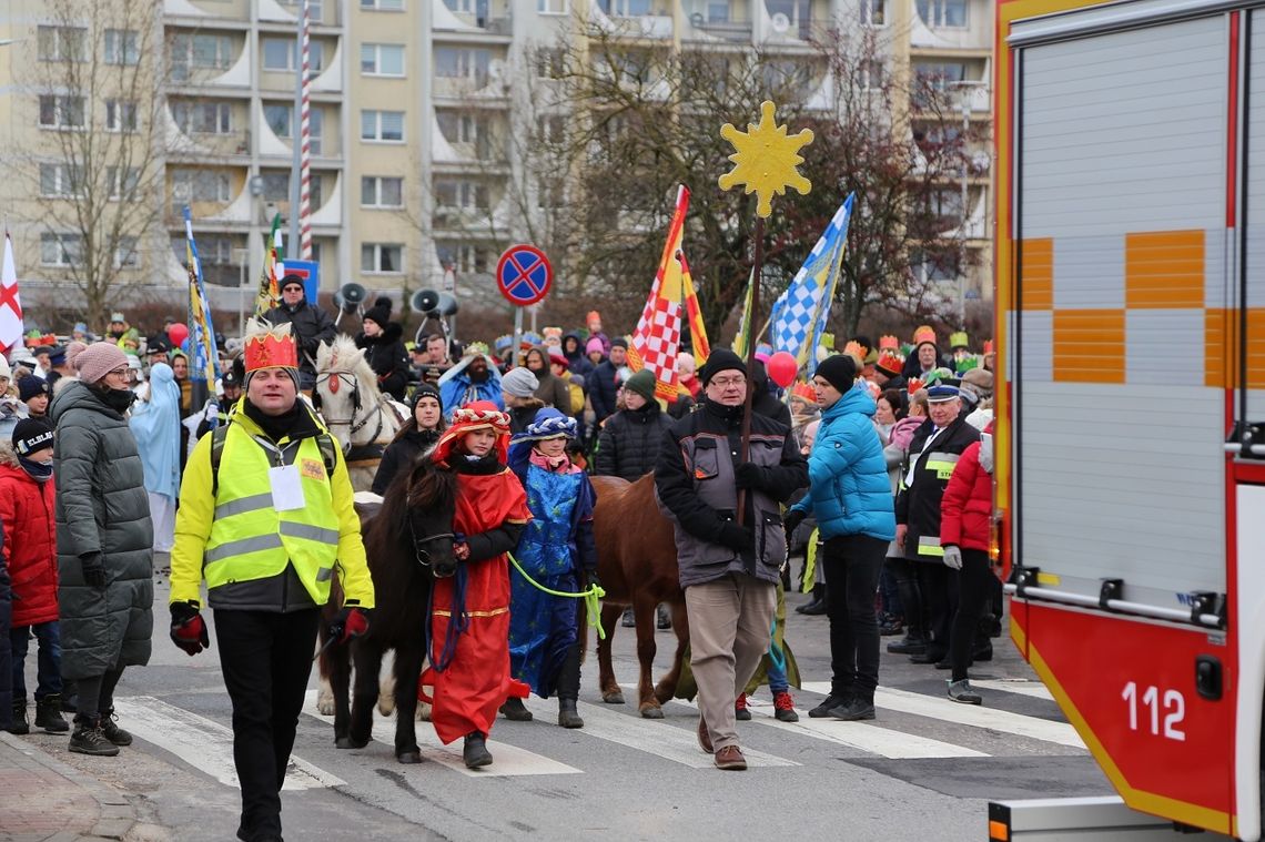 Ulicami Elbląga przeszedł Orszak Trzech Króli