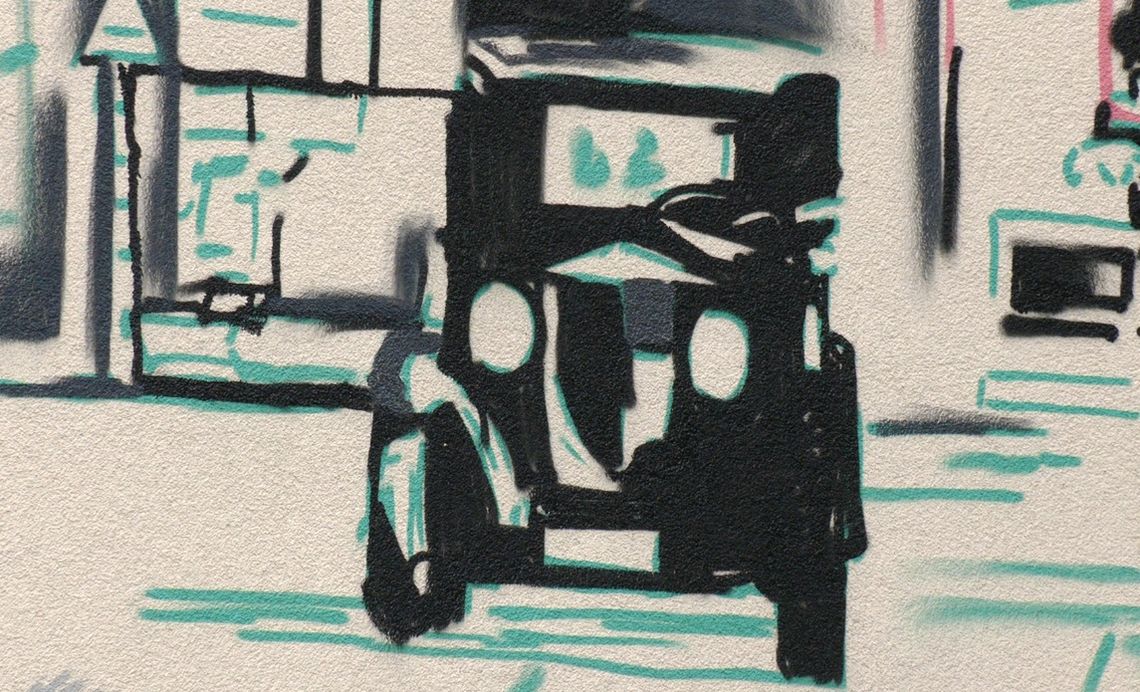 W Elblągu powstaje nowy mural [WIDEO]