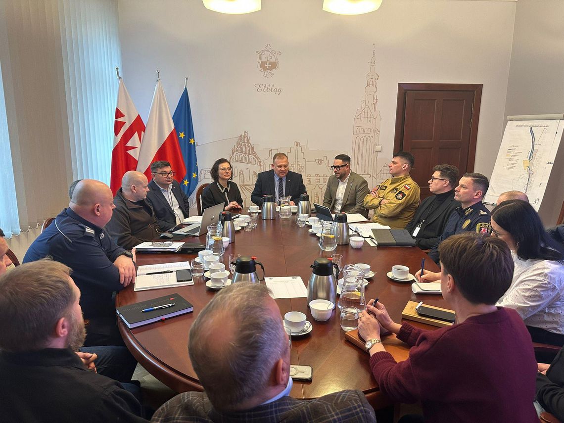W Elblągu zebrał się Miejski Zespół Zarządzania Kryzysowego. Co ustalono po naradzie? W Elblągu zebrał się Miejski Zespół Zarządzania Kryzysowego. Co ustalono po naradzie?