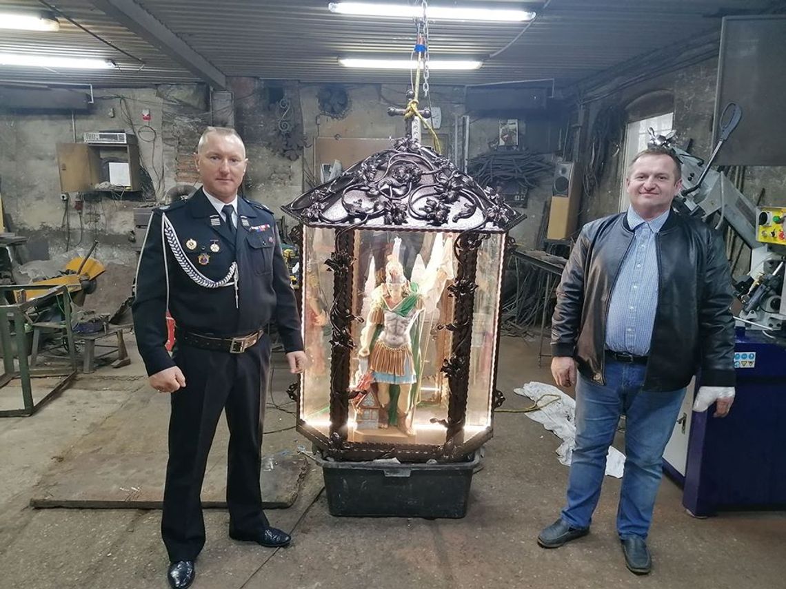 W Ochotniczej Straży Pożarnej w Krzewsku pojawi się kapliczka z wizerunkiem św. Floriana