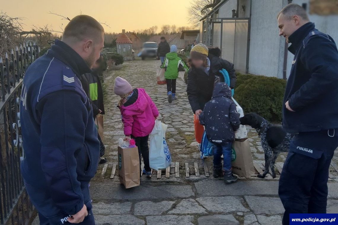 W trudnym czasie dali dzieciom powód do radości